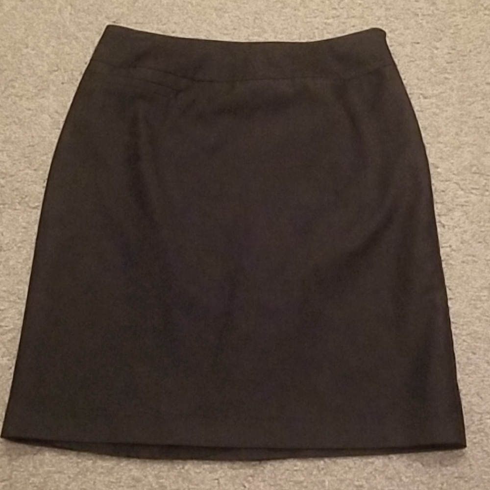 Navy blue pencil skirt
